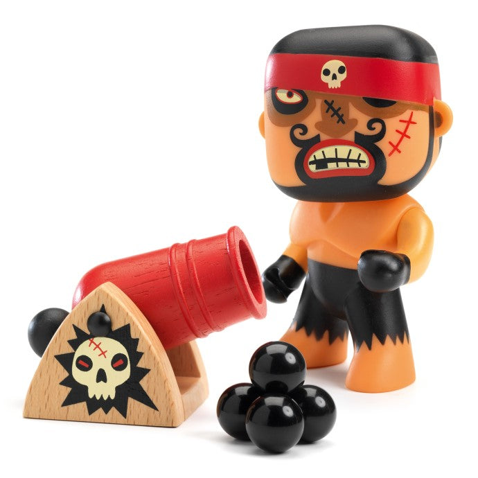 Rick & Boumcrack - Personaggio pirata  Arty Toys Djeco