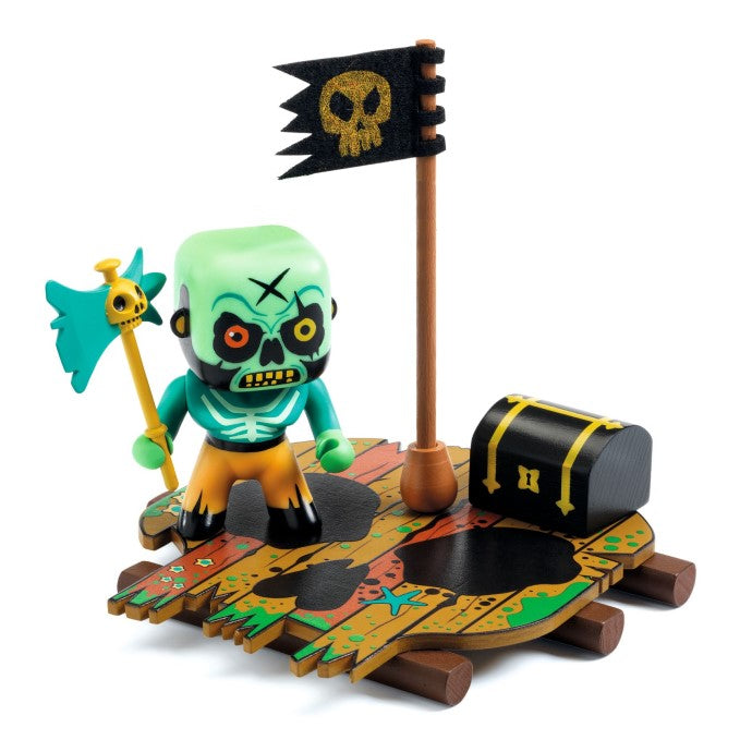 Skullapic - Personaggio pirata  Arty Toys Djeco