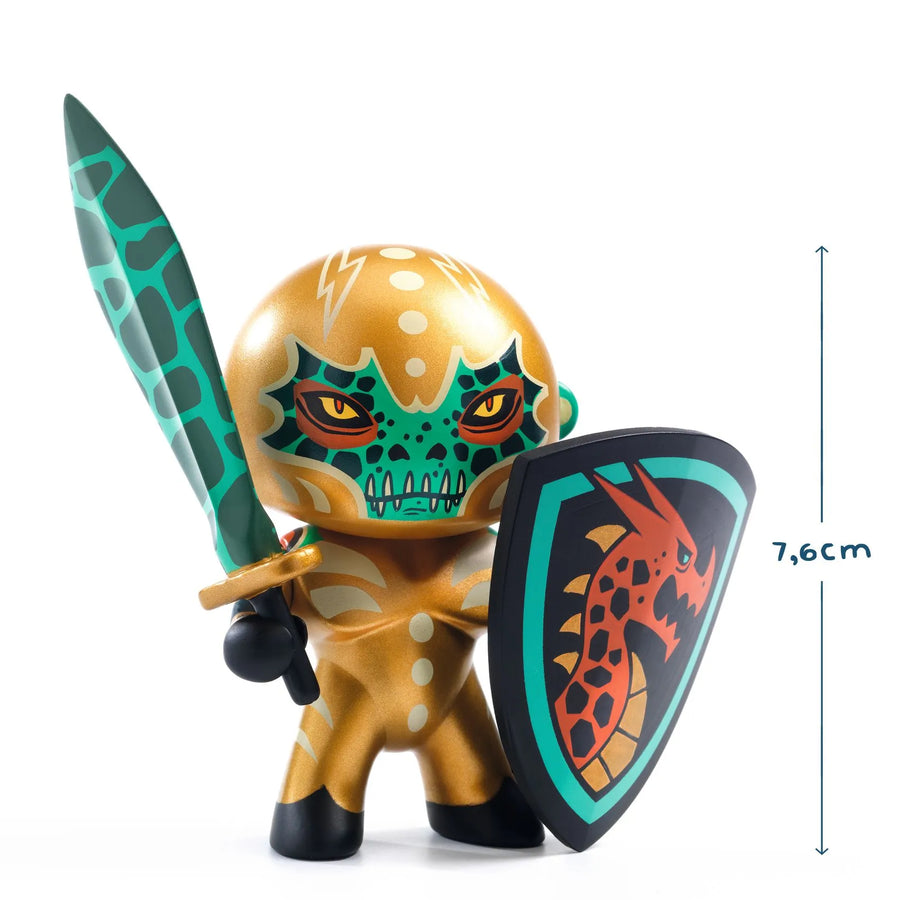Draco Knight - Personaggio cavaliere Arty Toys Djeco