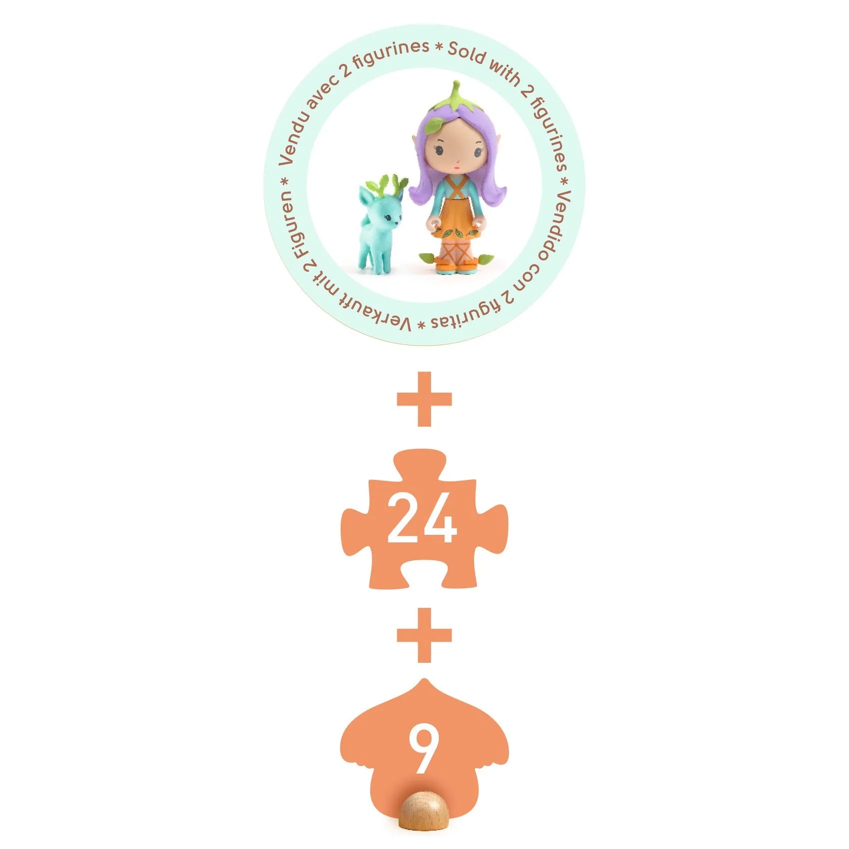 Puzzl'Up Lily & Polo Djeco