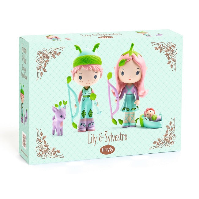 Tinyly Djeco Bamboline - Lily & Sylvestre