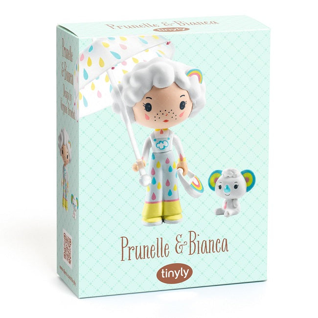 Tinyly Djeco Bamboline - Prunelle & Bianca