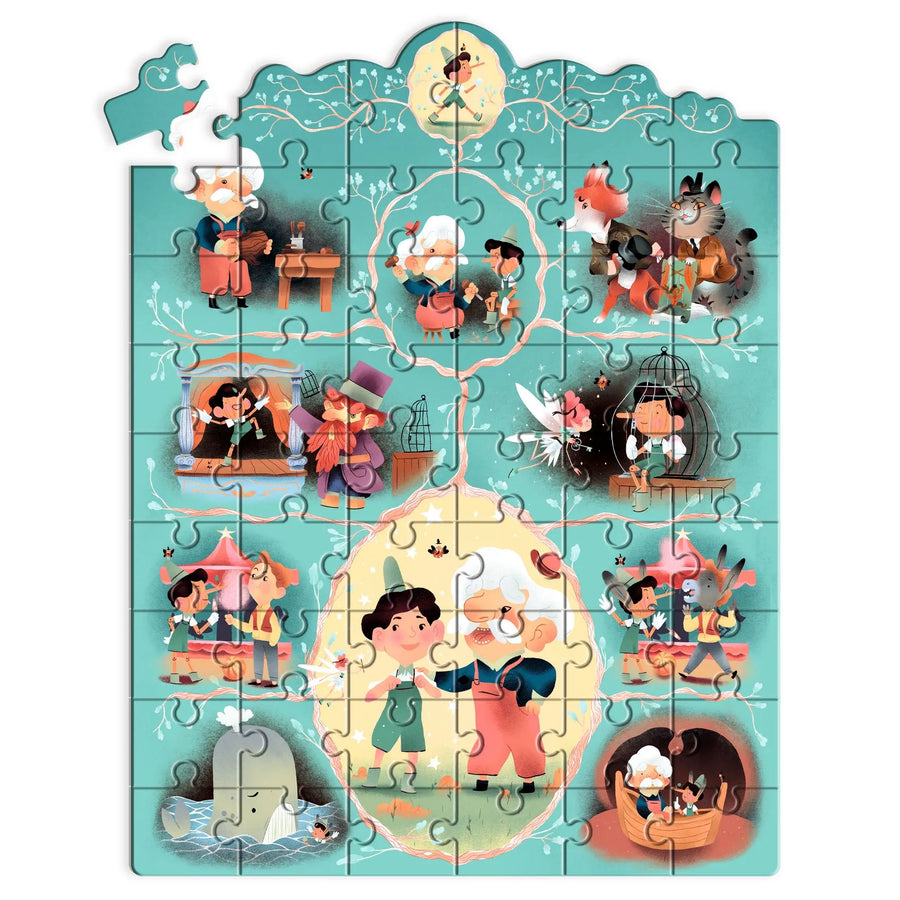 Puzzle di Storie Djeco - Pinocchio