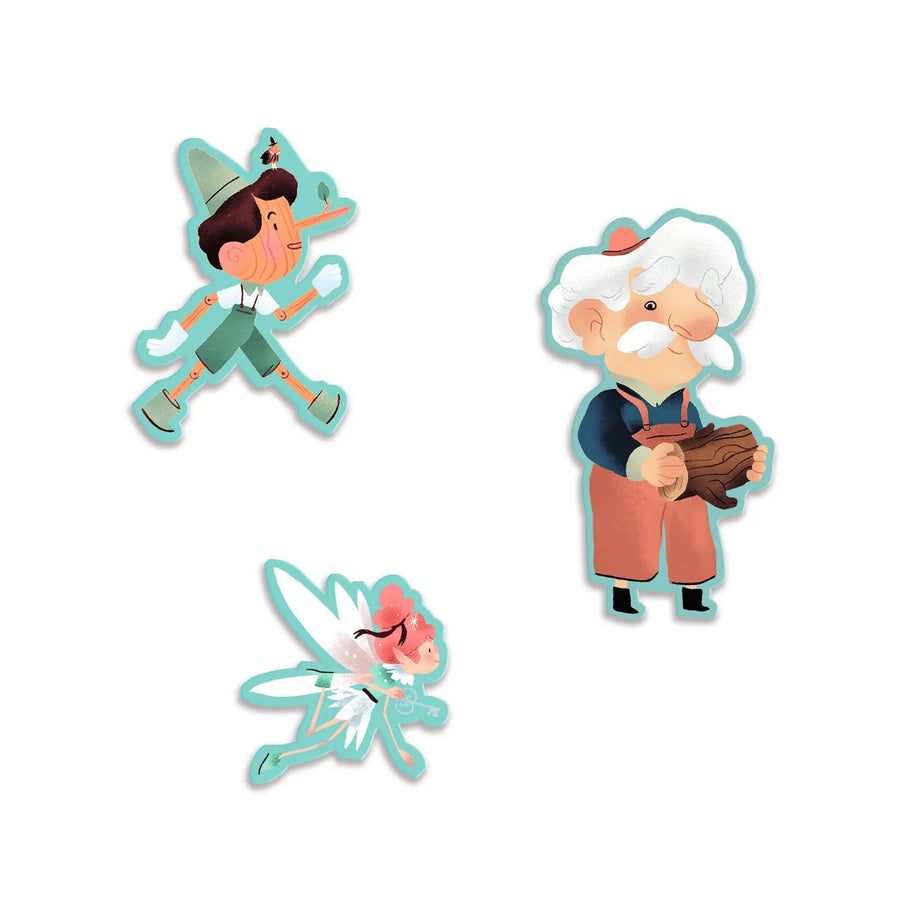 Puzzle di Storie Djeco - Pinocchio