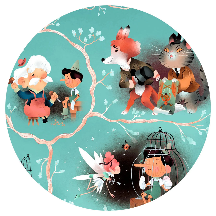 Puzzle di Storie Djeco - Pinocchio