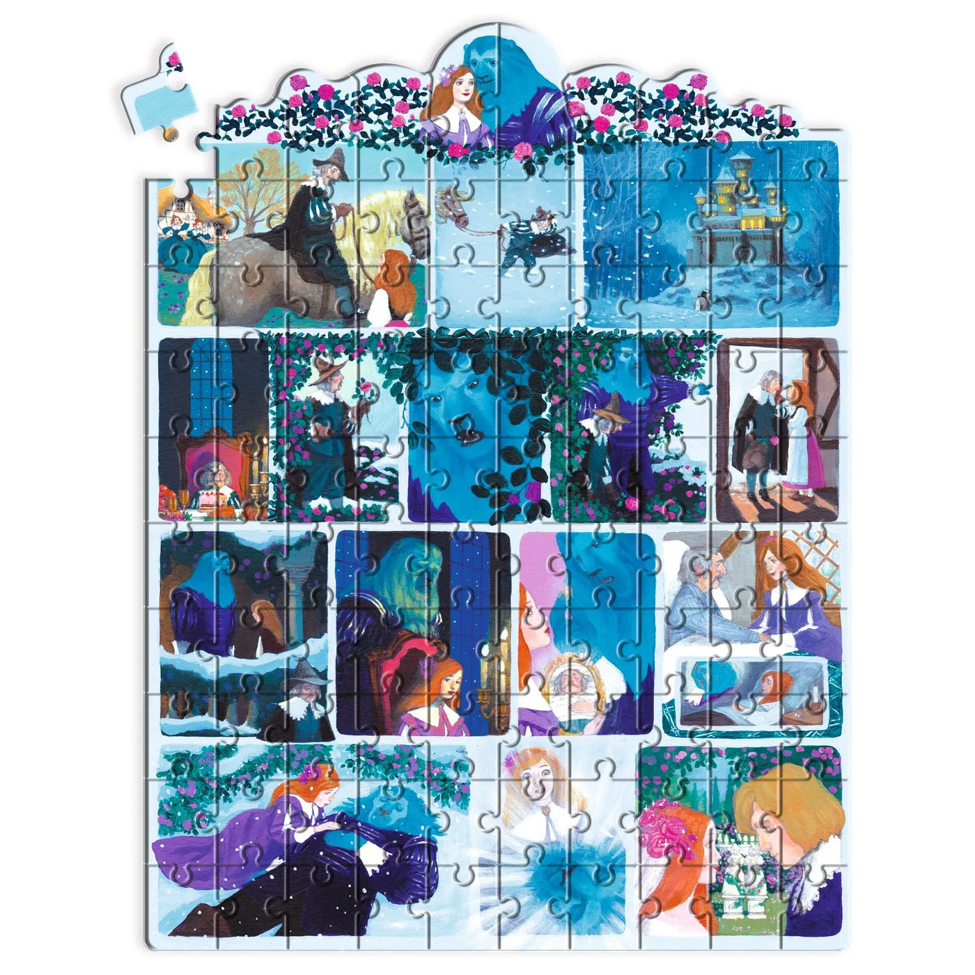 Puzzle di Storie Djeco - La Bella e la Bestia