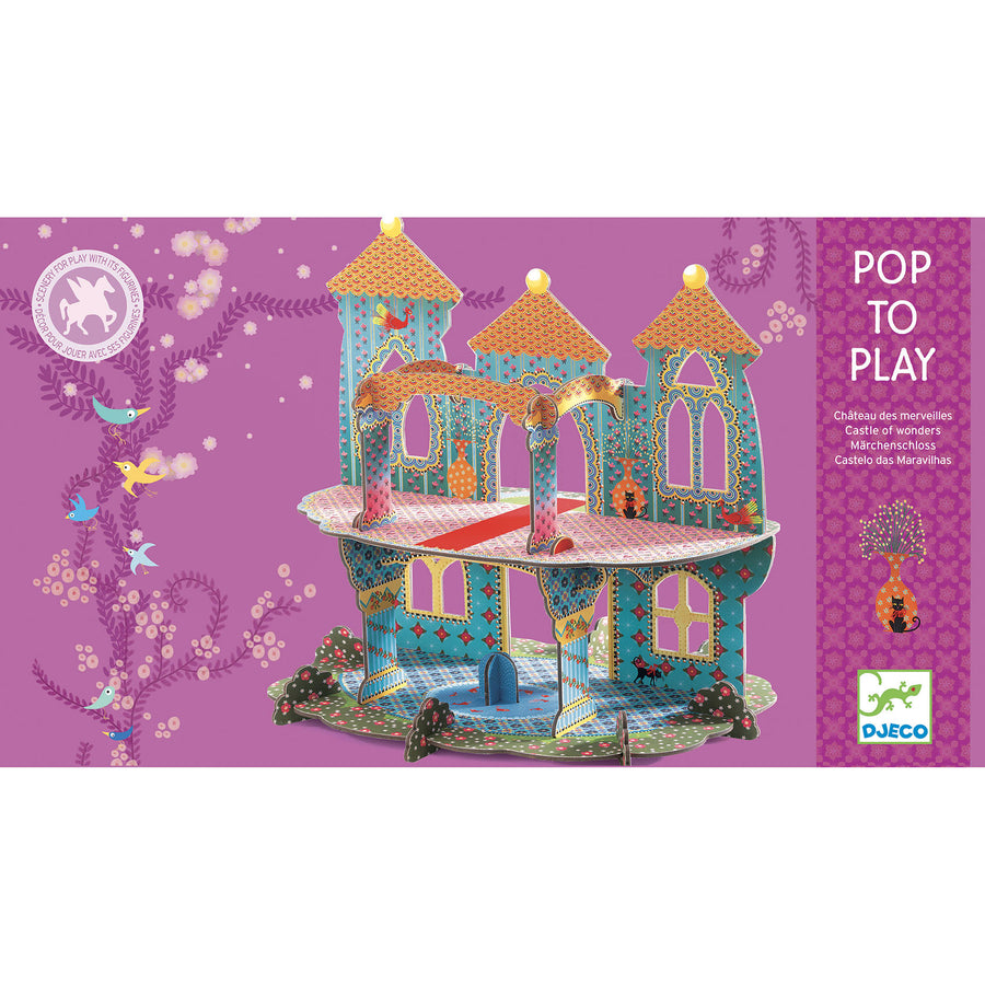 Pop to play Djeco  - Castello delle Meraviglie 3D