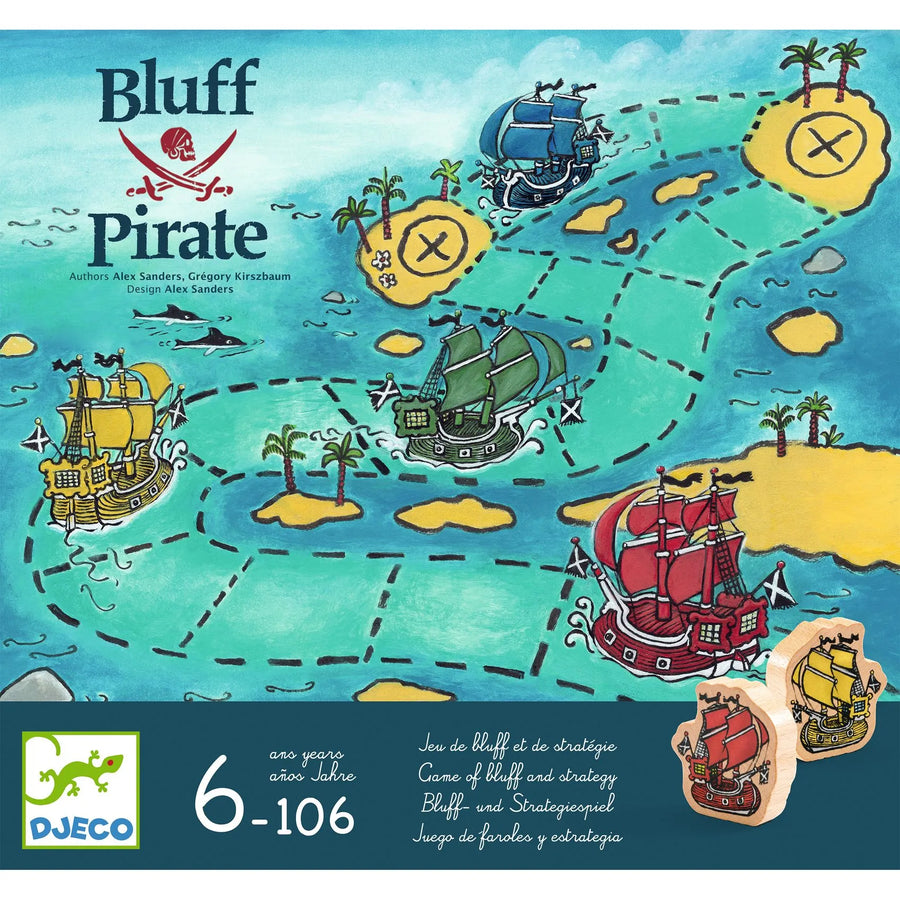 Bluff Pirate - Gioco da tavolo Djeco
