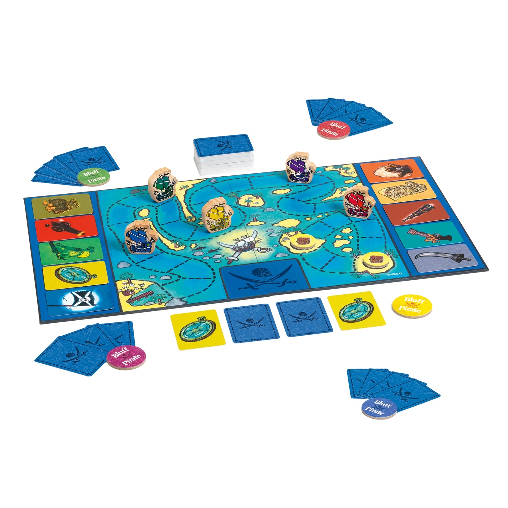 Bluff Pirate - Gioco da tavolo Djeco