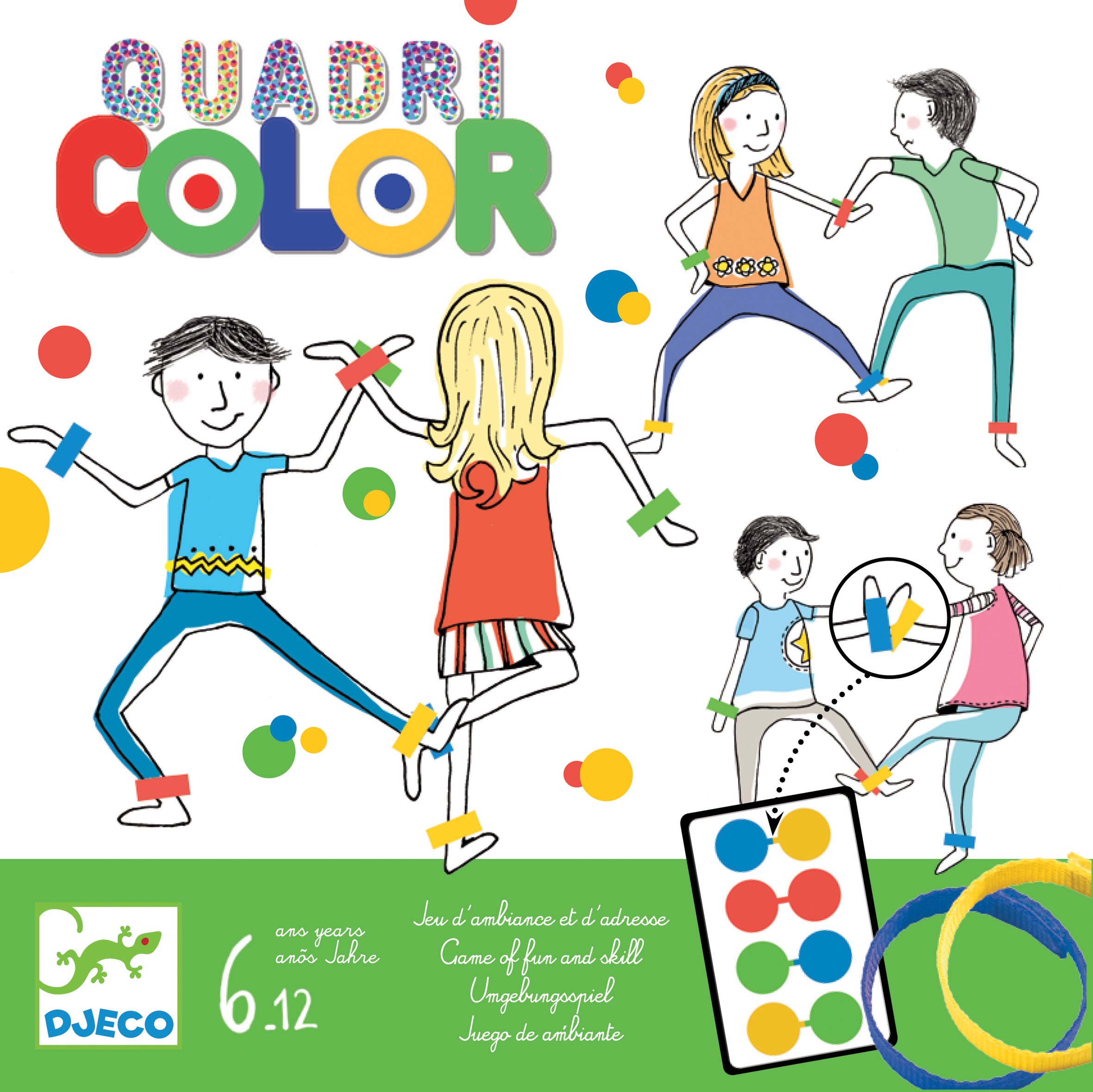 Quadri Color - Gioco da tavolo Djeco