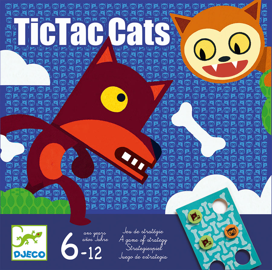 TicTacCats - Gioco da tavolo Djeco