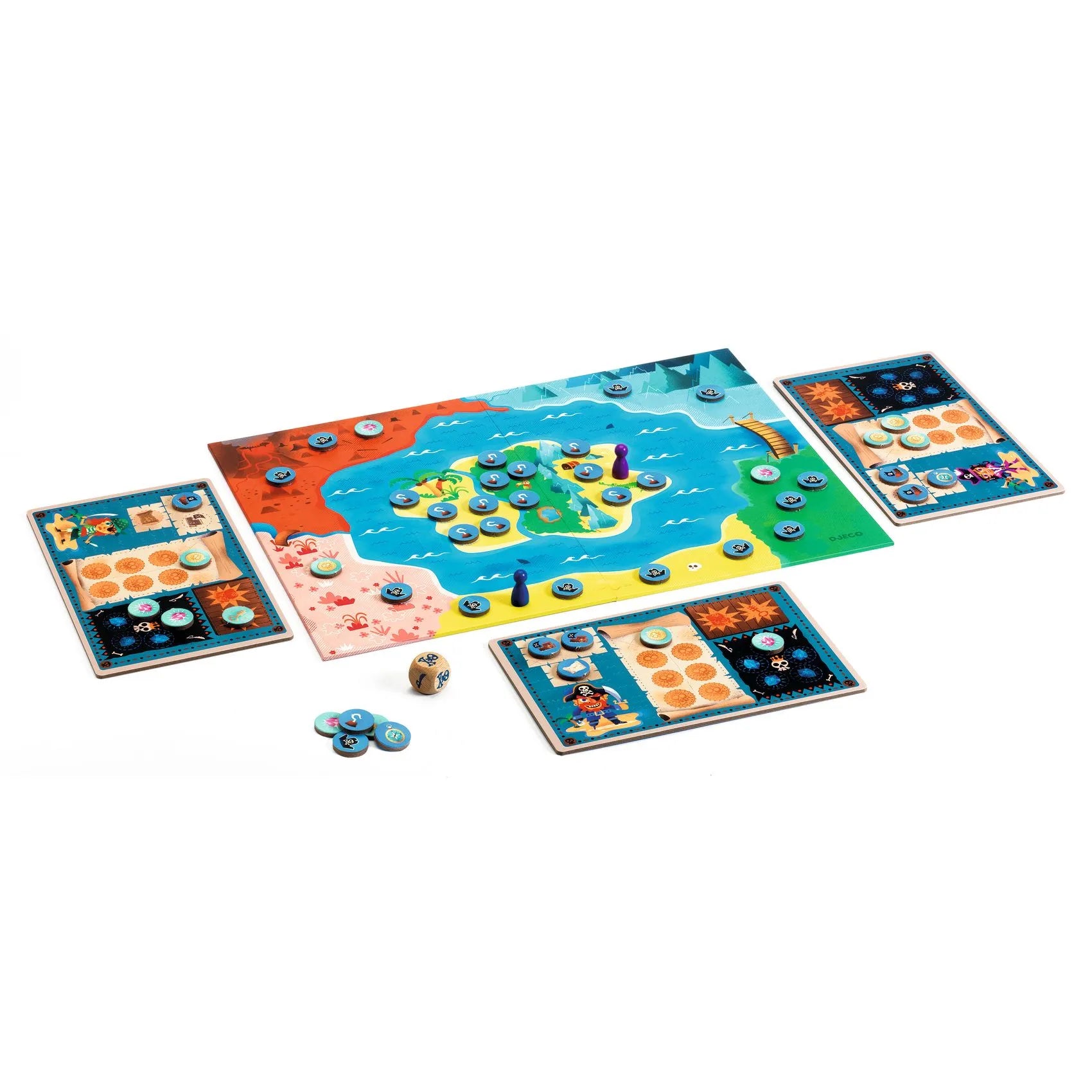 Pirate Island - Gioco da tavolo Djeco