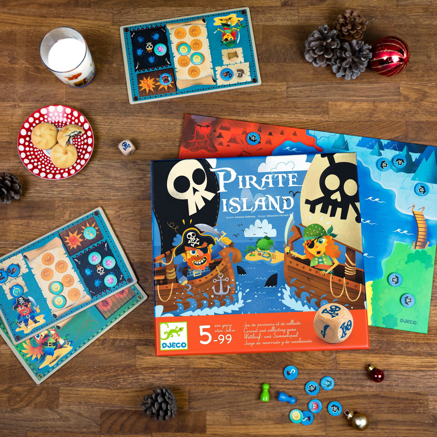 Pirate Island - Gioco da tavolo Djeco