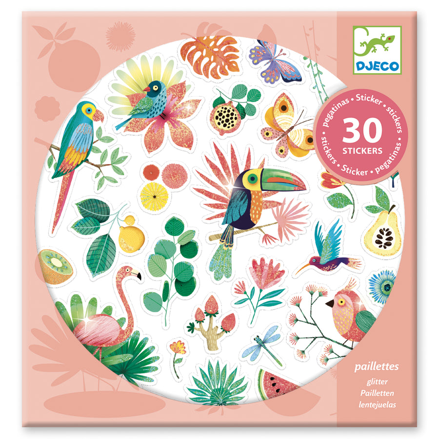 Paradiso glitter - Stickers Adesivi Djeco