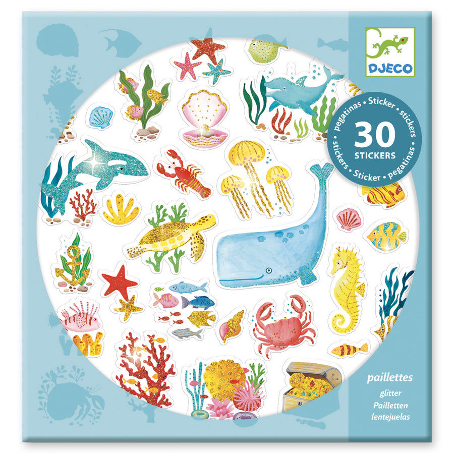 Mondo marino - Stickers Adesivi Djeco