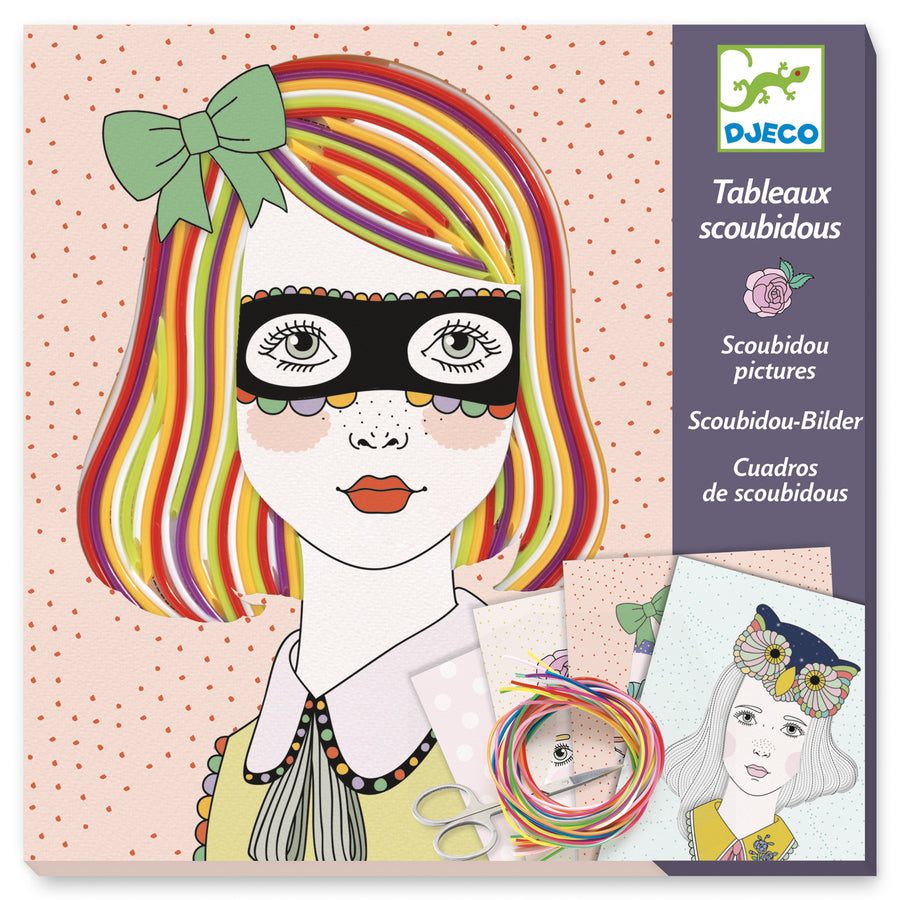Kit creativo Djeco - Capelli magici