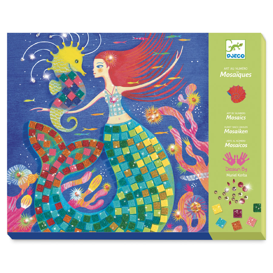 Kit creativo Mosaico Djeco - Sirena