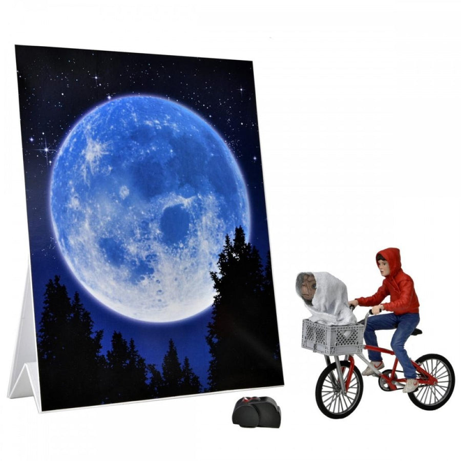 E.T. L'extraterrestre 40° Anniversario - Elliott e E.T. in bicicletta - Action figure