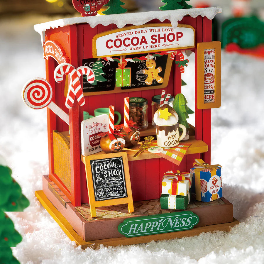 Negozio del Cacao in miniatura Cocoa Shop - Kit Modellismo Robotime