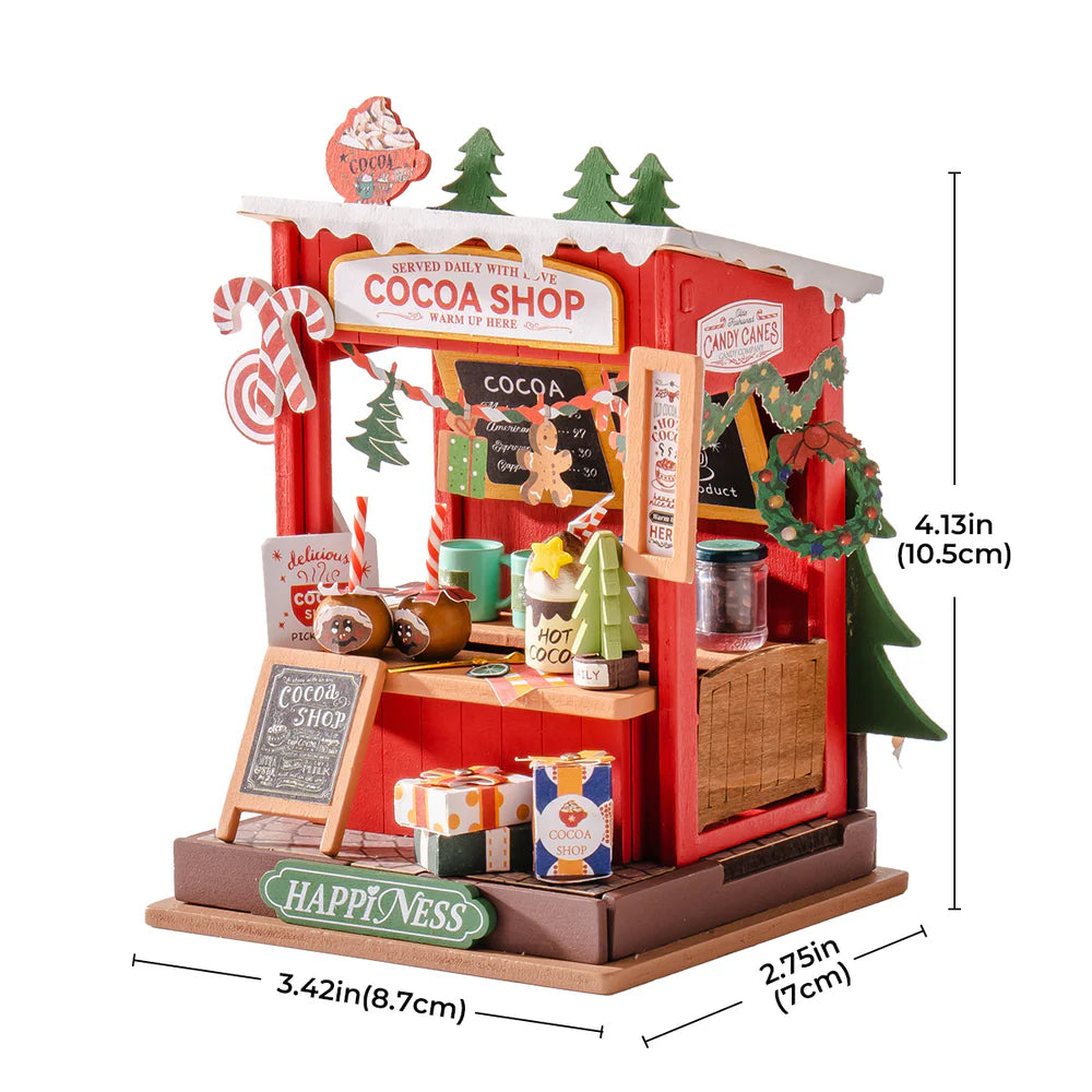 Negozio del Cacao in miniatura Cocoa Shop - Kit Modellismo Robotime