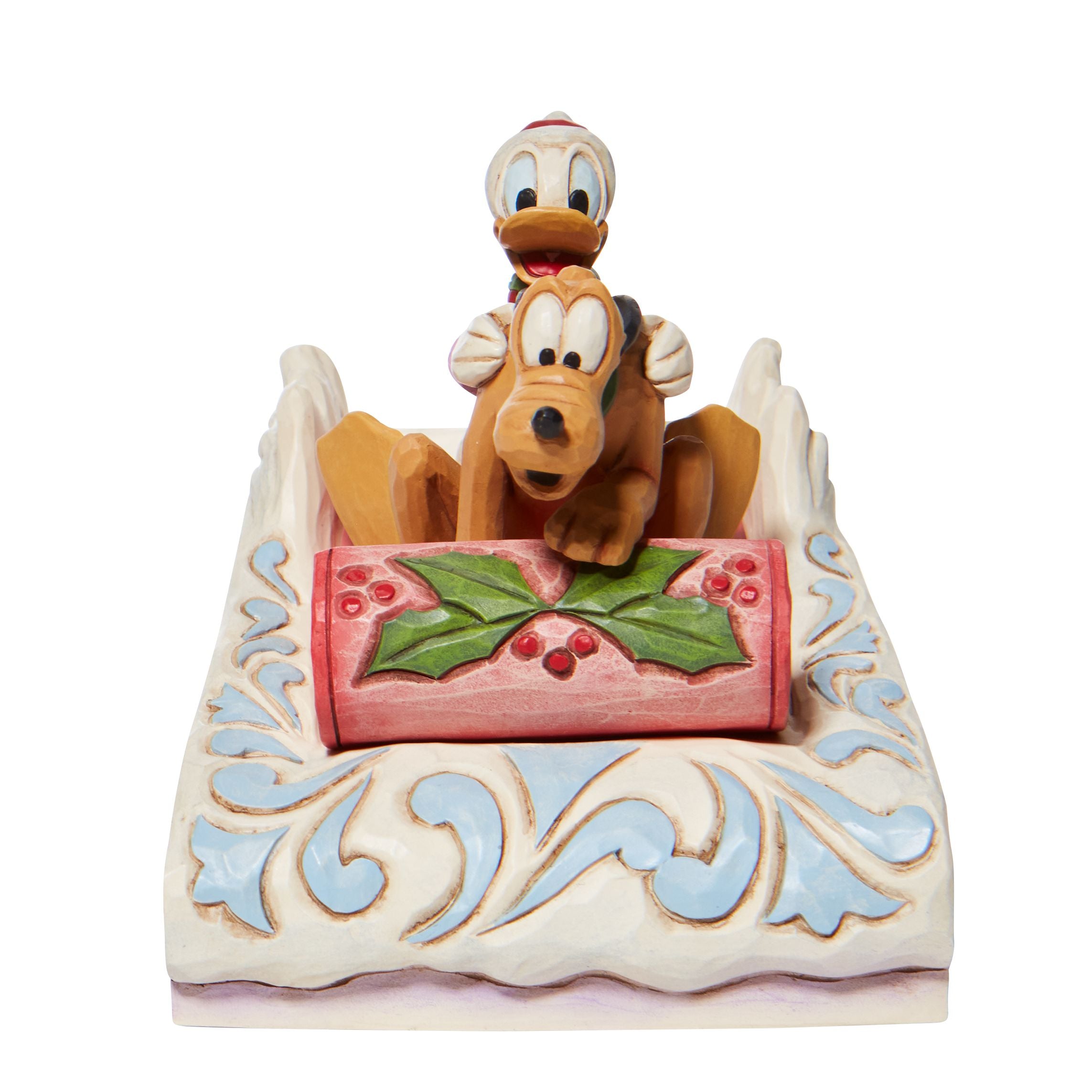 Paperino e Pluto Slittino Disney Traditions