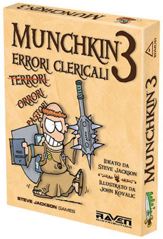 MUNCHKIN 3 ERRORI CLERICALI