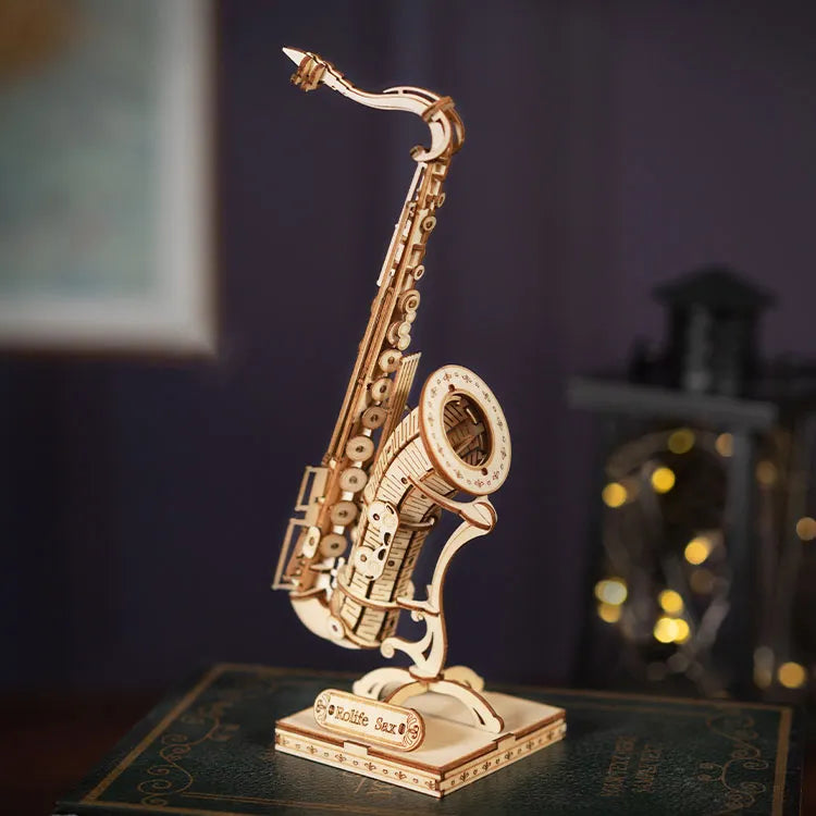 Saxophone - Puzzle 3D