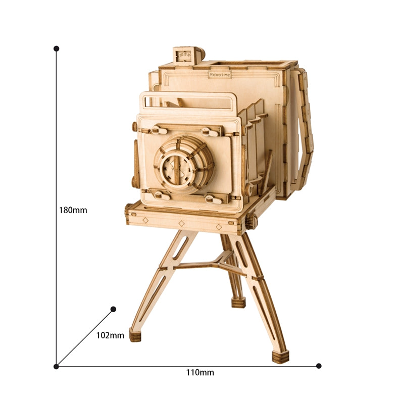 Vintage Camera - Puzzle 3D