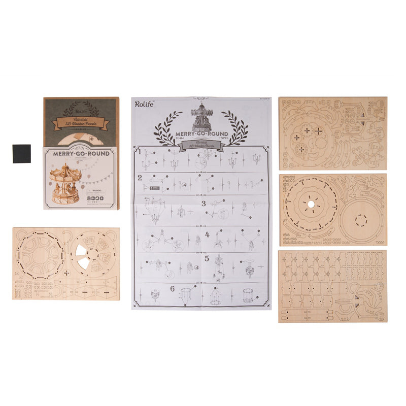 Merry-Go-Round - Puzzle 3D