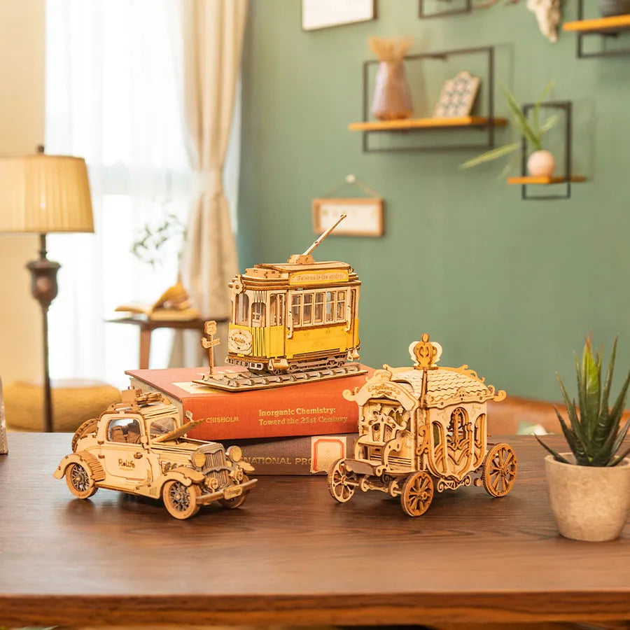 Tram - Puzzle 3D