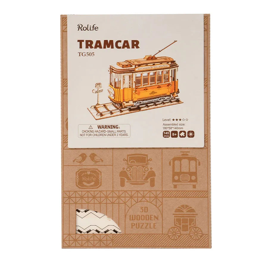 Tram - Puzzle 3D