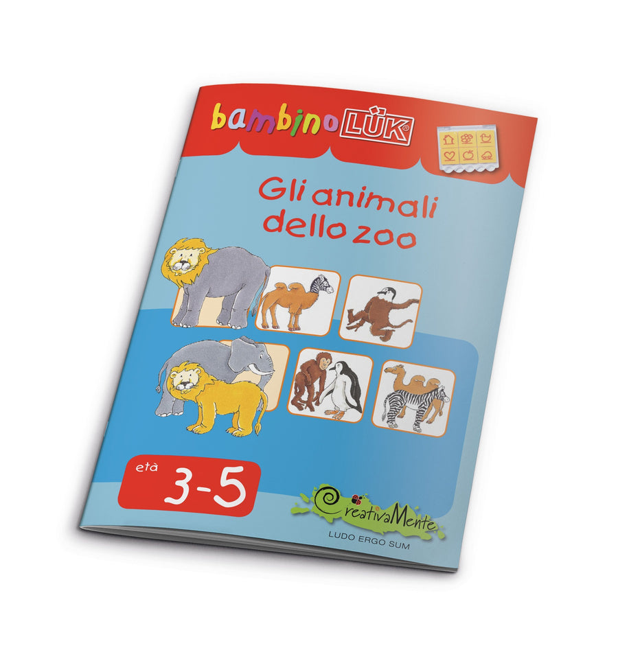 Gli animali dello zoo - Libro bambino Luk