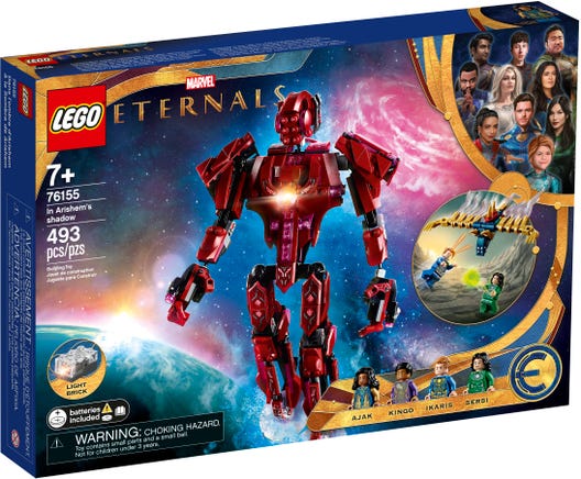 Lego Super Heroes - Gli Eternals all'ombra di Arishem 76155