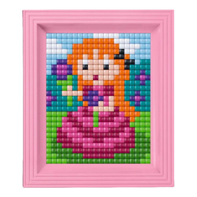 Set regalo con piastra base 14 pixel XL - Principessa
