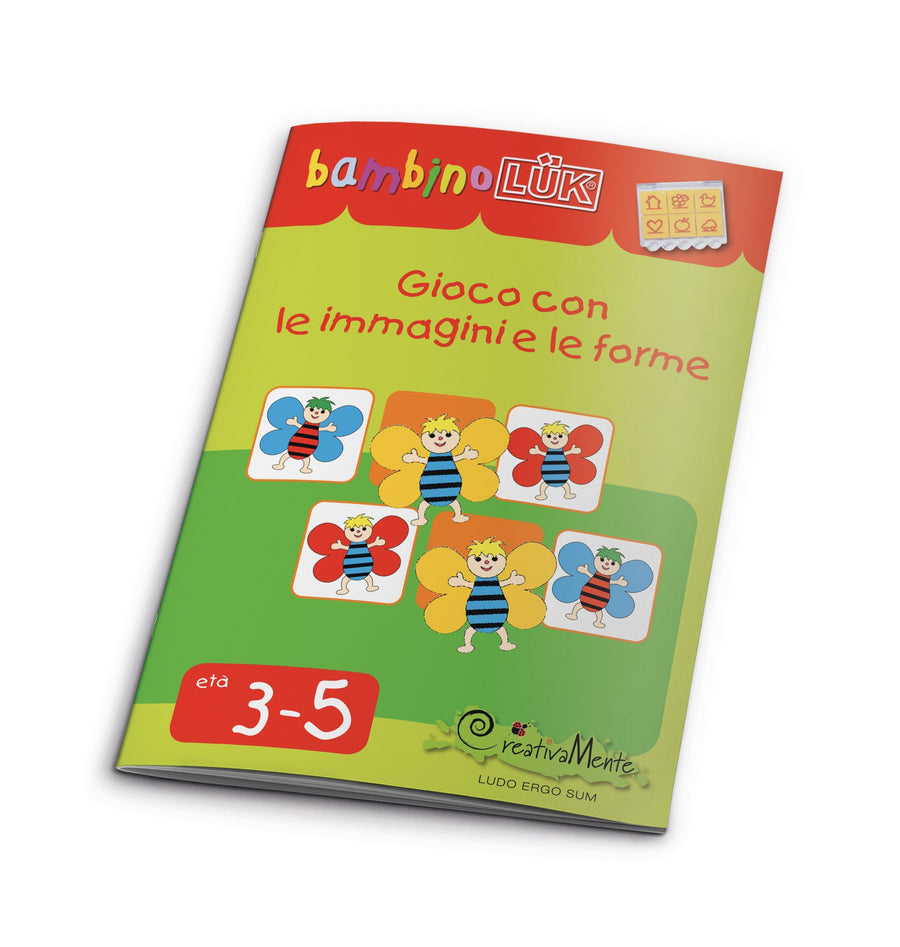 Gioco con le immagini e le forme - Libro bambino Luk