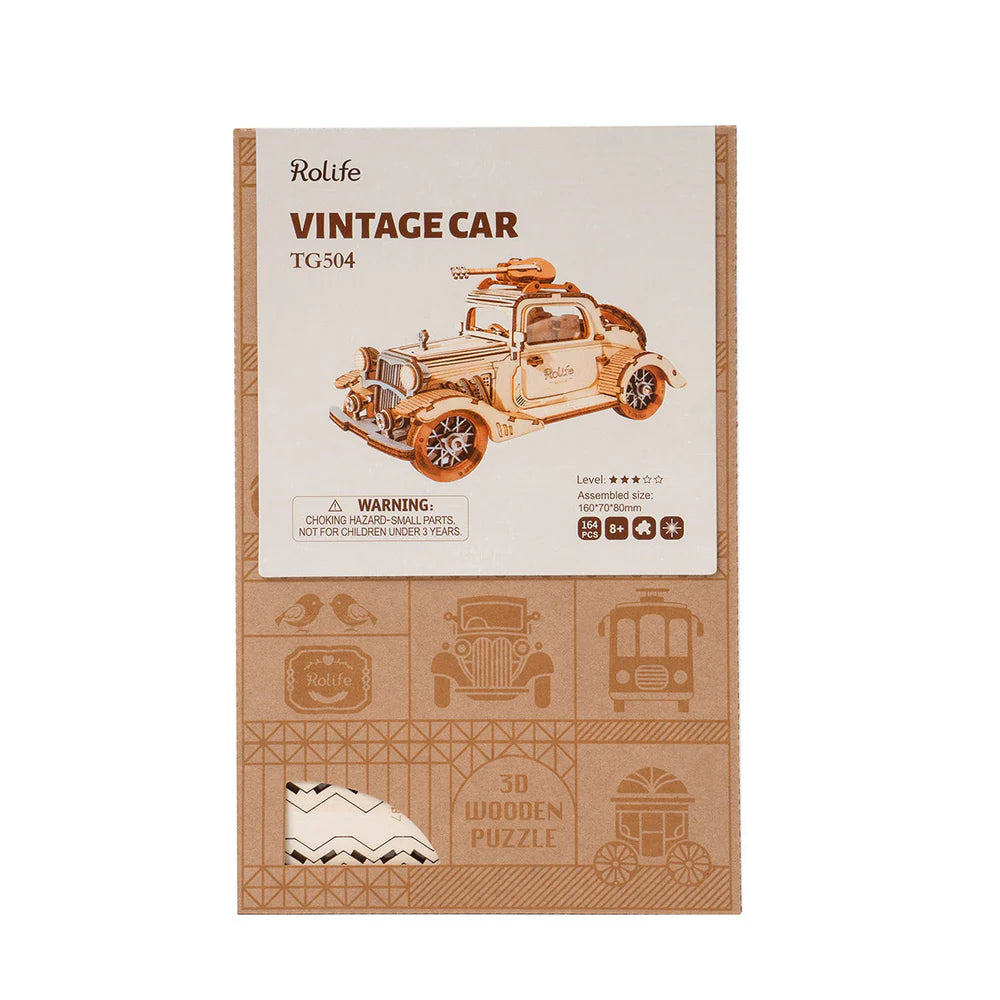 Auto d'epoca - Puzzle 3D