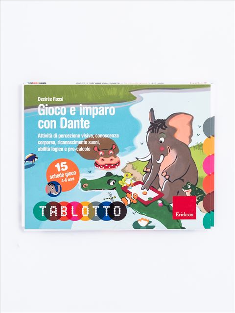 GIOCO E IMPARO CON DANTE - SCHEDE TABLOTTO 4-6 ANNI