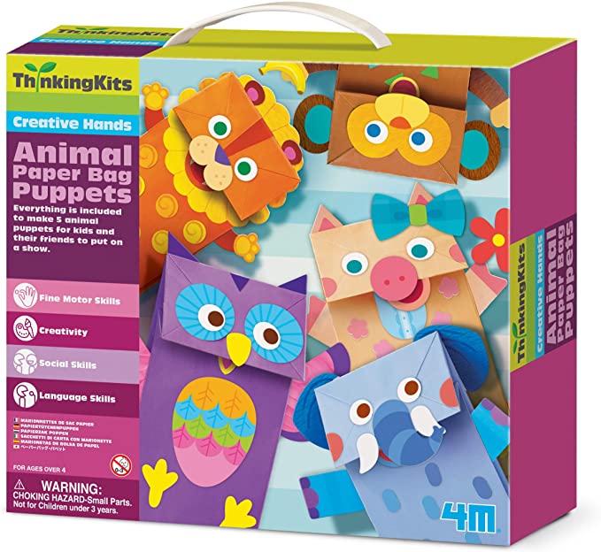 Paper Bag Puppets - Burattini di carta