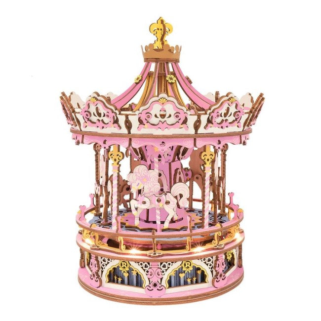 Romantic Carousel Dream version-Music box-Puzzle 3D