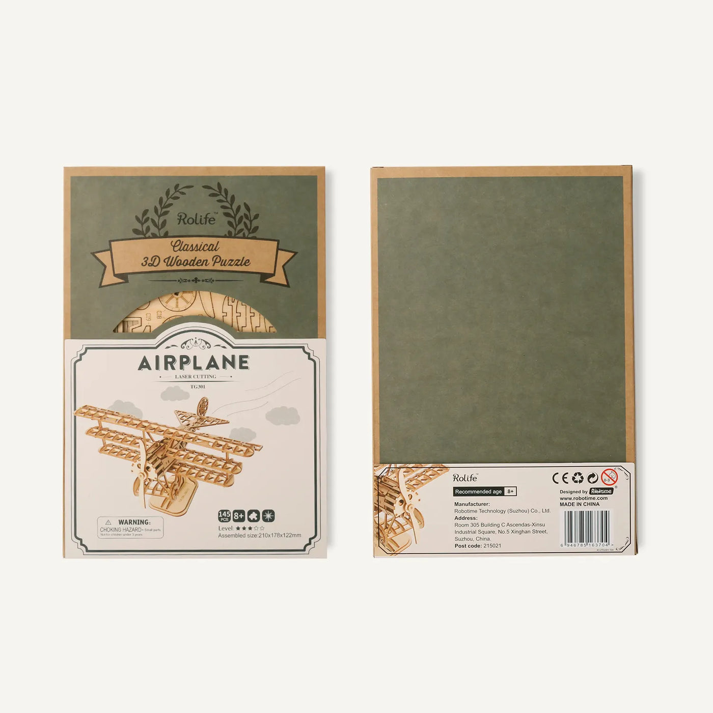 Aeroplano - Puzzle 3D