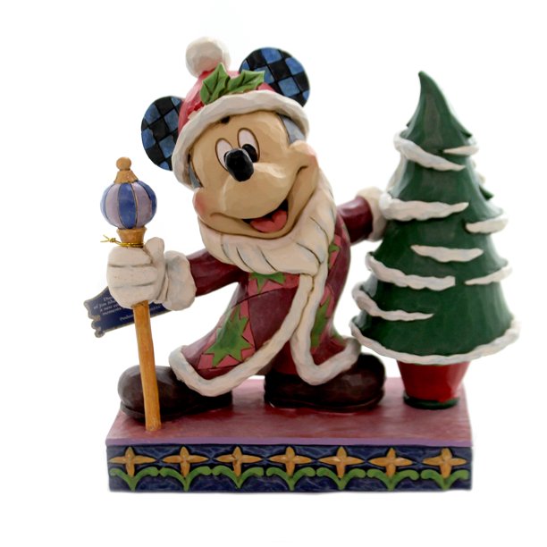 Topolino Re con Albero di Natale Disney Traditions