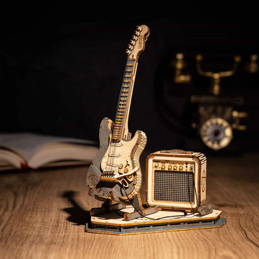 Chitarra elettrica - Puzzle 3D