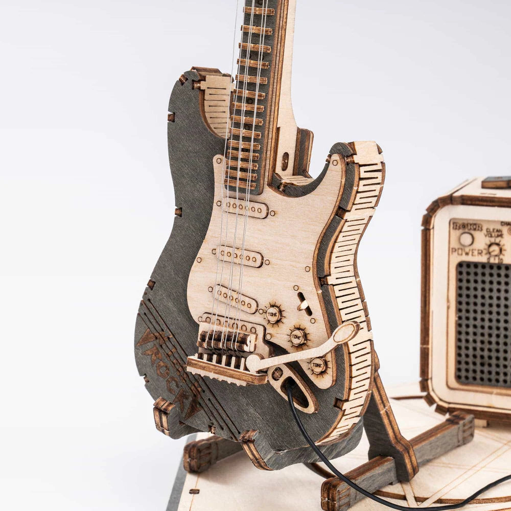 Chitarra elettrica - Puzzle 3D
