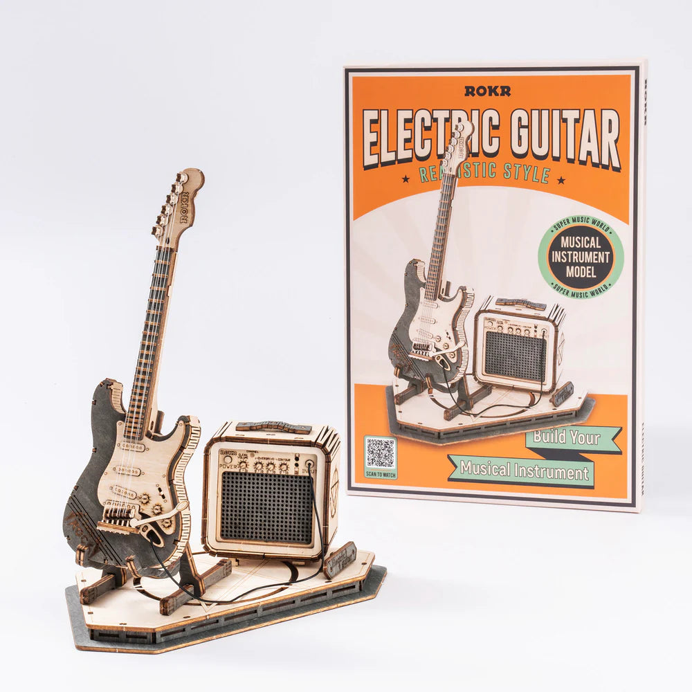 Chitarra elettrica - Puzzle 3D