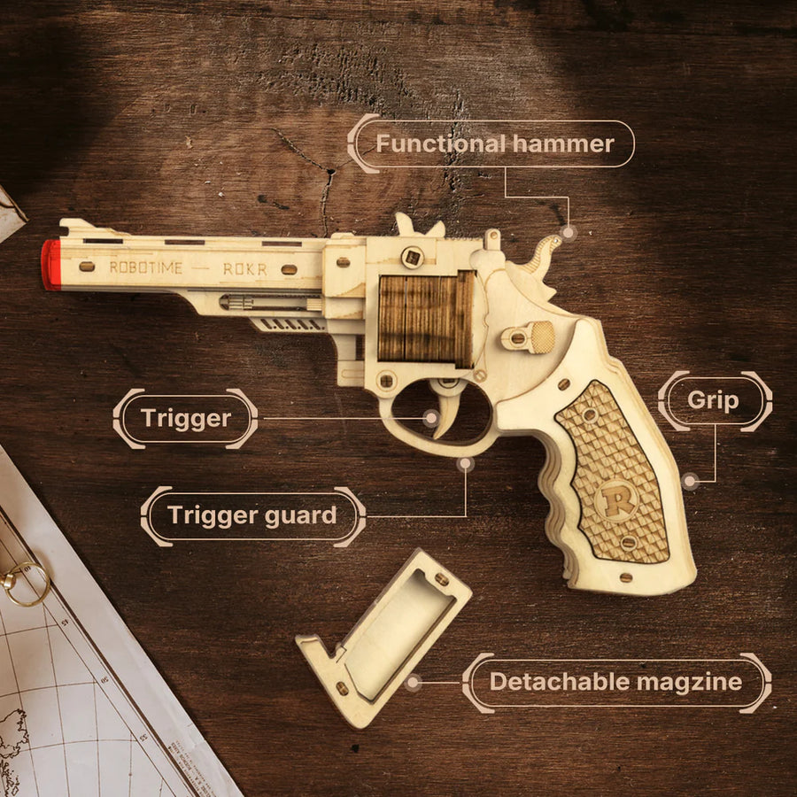 Corsac M60 Justice Guard Gun - Puzzle 3D