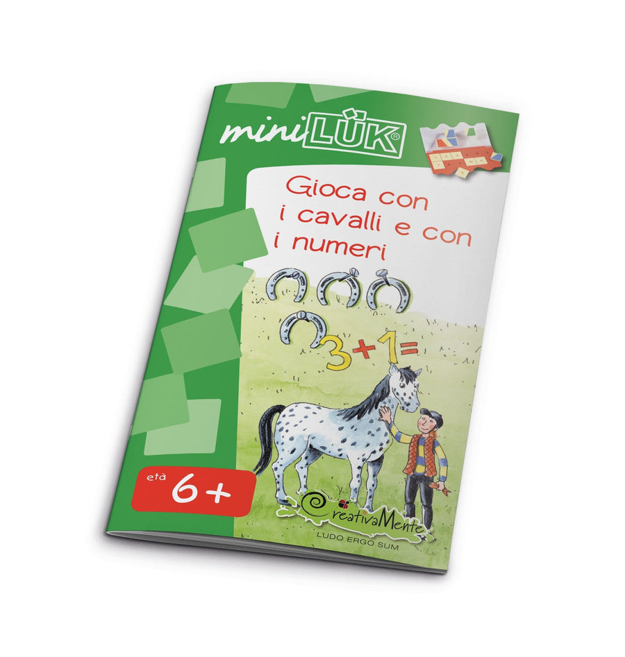 Gioca con i cavalli e con i numeri - Libro mini Luk