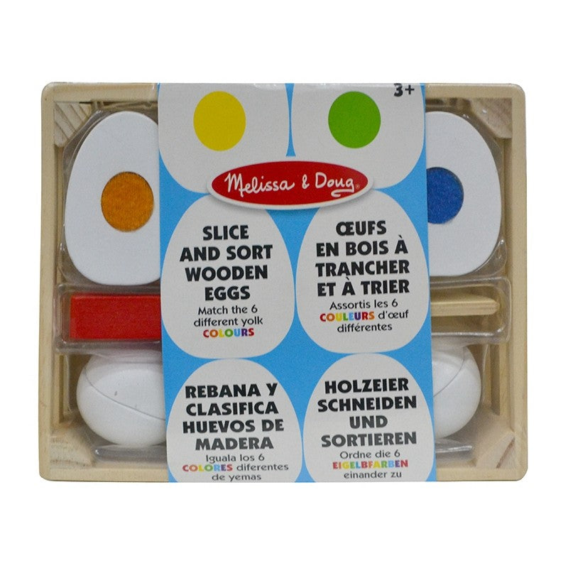 Slice & Sort Wooden Eggs