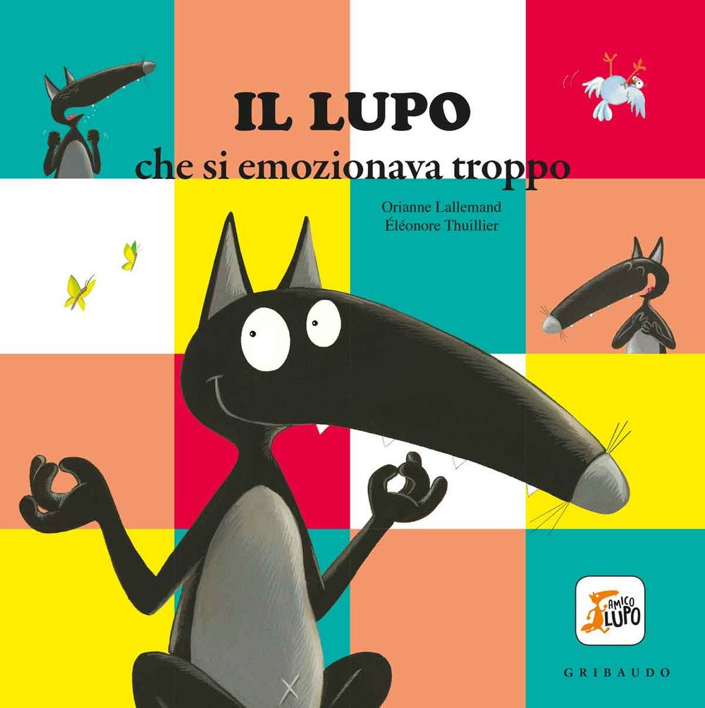 Lupo che si emozionava troppo. Amico lupo.