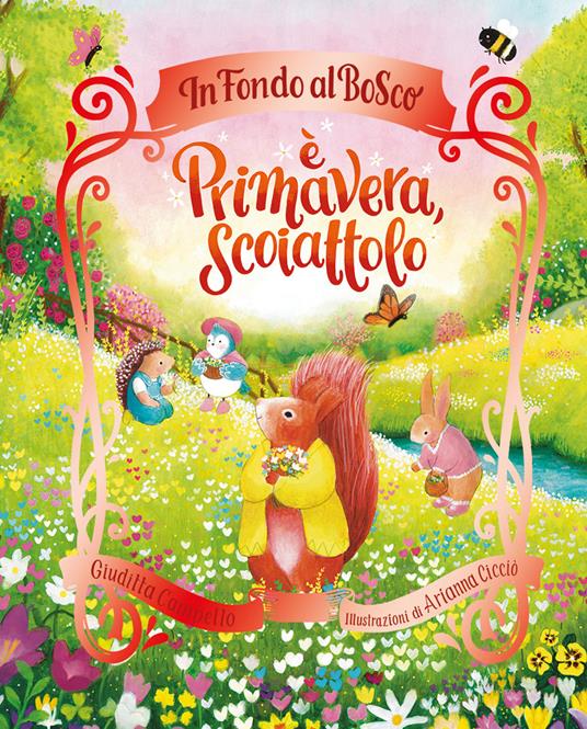 E' primavera, Scoiattolo. Ed. a colori