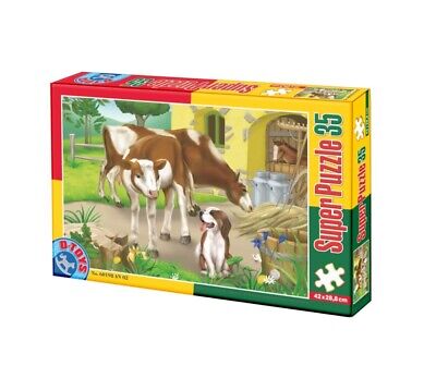 Puzzle 35 pezzi - Animali della fattoria